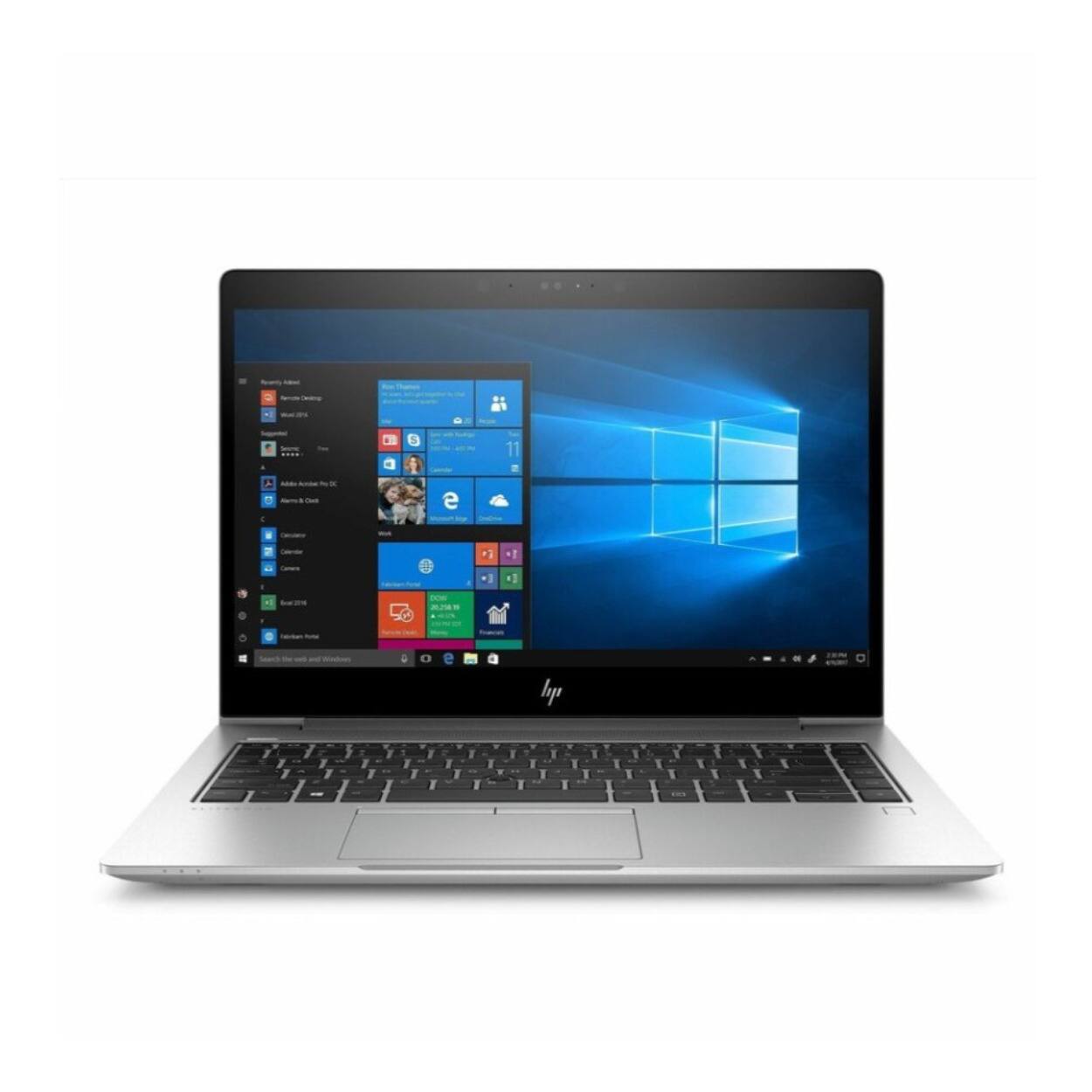 Angle. HP - HP EliteBook 840 G6 14 FHD Touchscreen Intel i7-8665U 16GB RAM 512GB SSD W11 Pro - Silver.