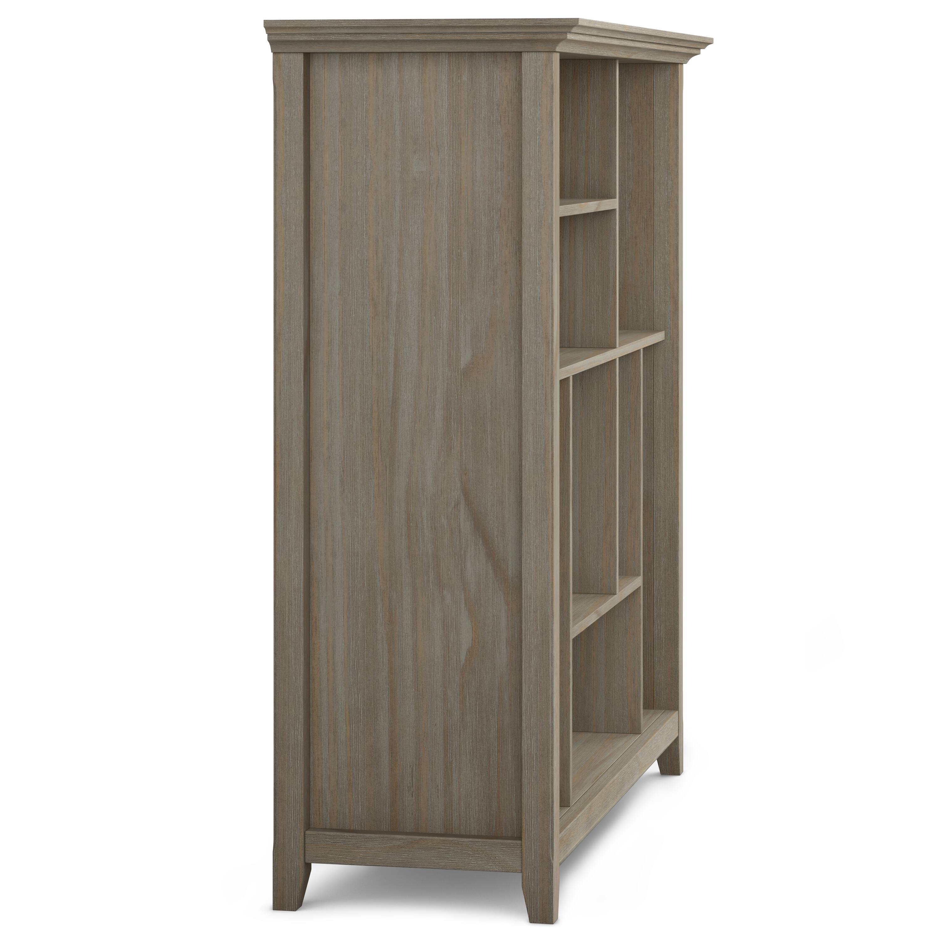 Alt View 11. Simpli Home - Amherst Multi Cube Bookcase and Storage Unit - Distressed Grey.