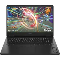 HP OMEN - 17-db0000 17.3" 144 Hz Gaming Laptop 1920 x 1080 (Full HD) - AMD Ryzen 7 8845HS with 32GB Memory - Windows 11 Home - Shadow Black, Chrome, Dual Color - Angle_Zoom