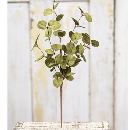 Front. BreeBe - Penny Leaf Pick Dark Green 18" - Dark Green,.