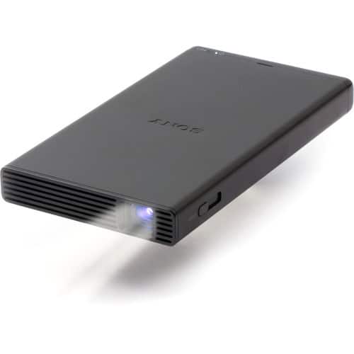 Sony - MP-CD1 Portable Pico , Pocket- Sized, HDMI/MHL, DLP, Short-Throw, 120 Screen, 5000mAh Built-in Battery, Built-in Sp