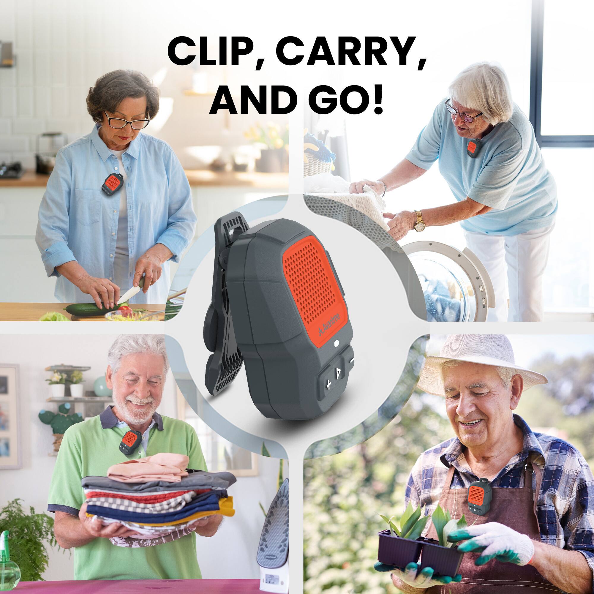 CLIP, CARRY, AND GO!