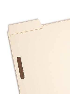 Alt View 2. Smead - Smead SuperTab Heavy Duty Reinforced Classification Folder, 1-Dividers, Letter Size, Manila, 50/Box (14545) - Manila.