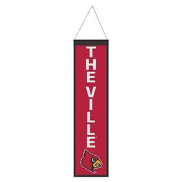 WinCraft - Louisville Cardinals 8" x 32" Evolution Banner - Multicolor