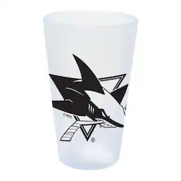 WinCraft - San Jose Sharks 16oz. Icicle Silicone Pint Glass - Multicolor