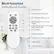 Multi-function Handy Remote Control
1. Power Switch
2. Forward and Reverse
3. Fan Speed Setting (1-6)
4. Fan Stopped and Clear Code
5. Color Temperature Change and Pare Code
6. CCT Switch
7. Brightness Switch
8. Quick Timer Settings (1H, 2H)
9. Light Switch
10. Sound Switch