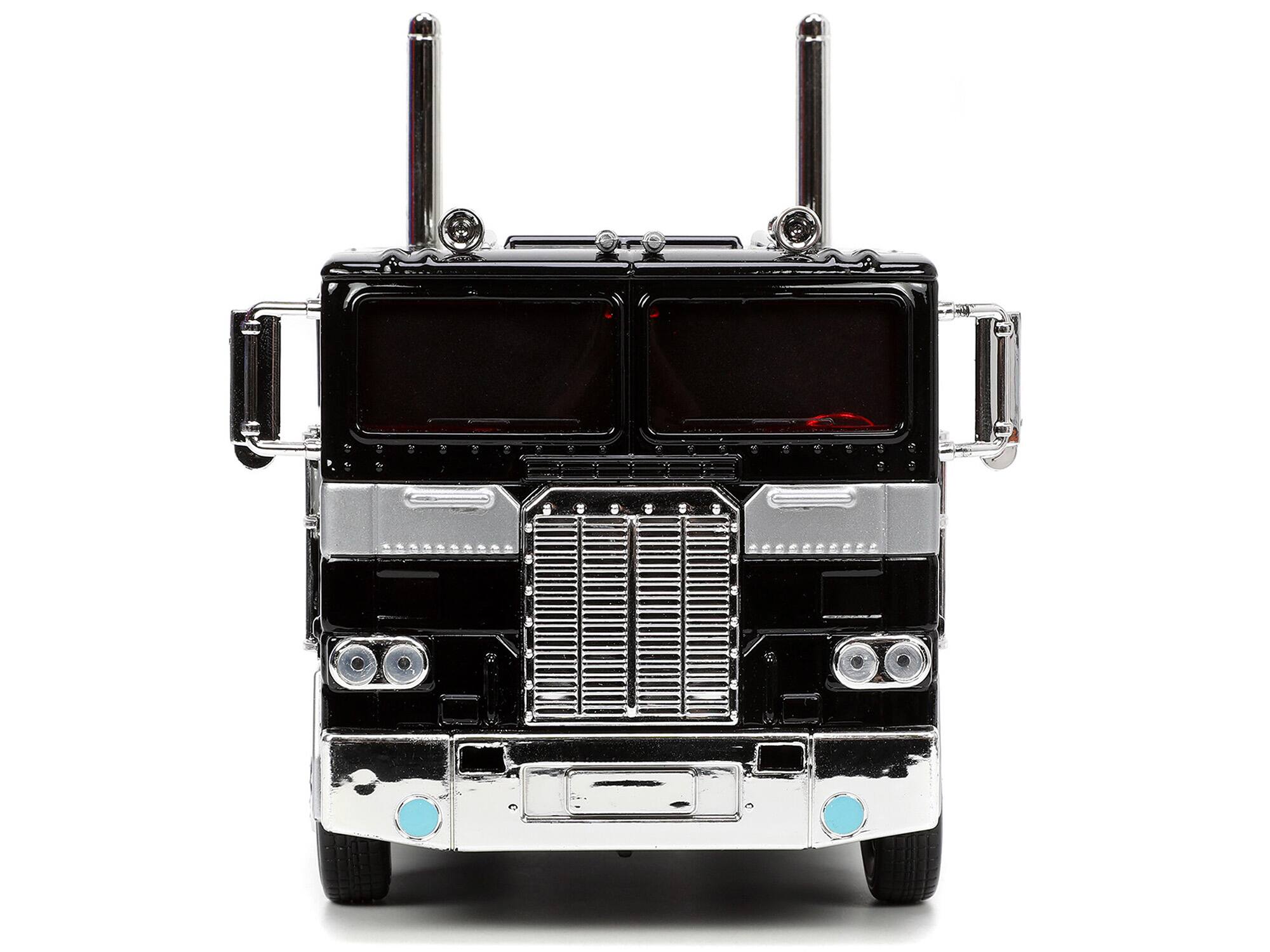 Alt View 3. Jada - Decepticon Nemesis Prime with Robot on Chassis "Transformers" TV Series "Hollywood Rides" Series 1/24 Model by Jada.