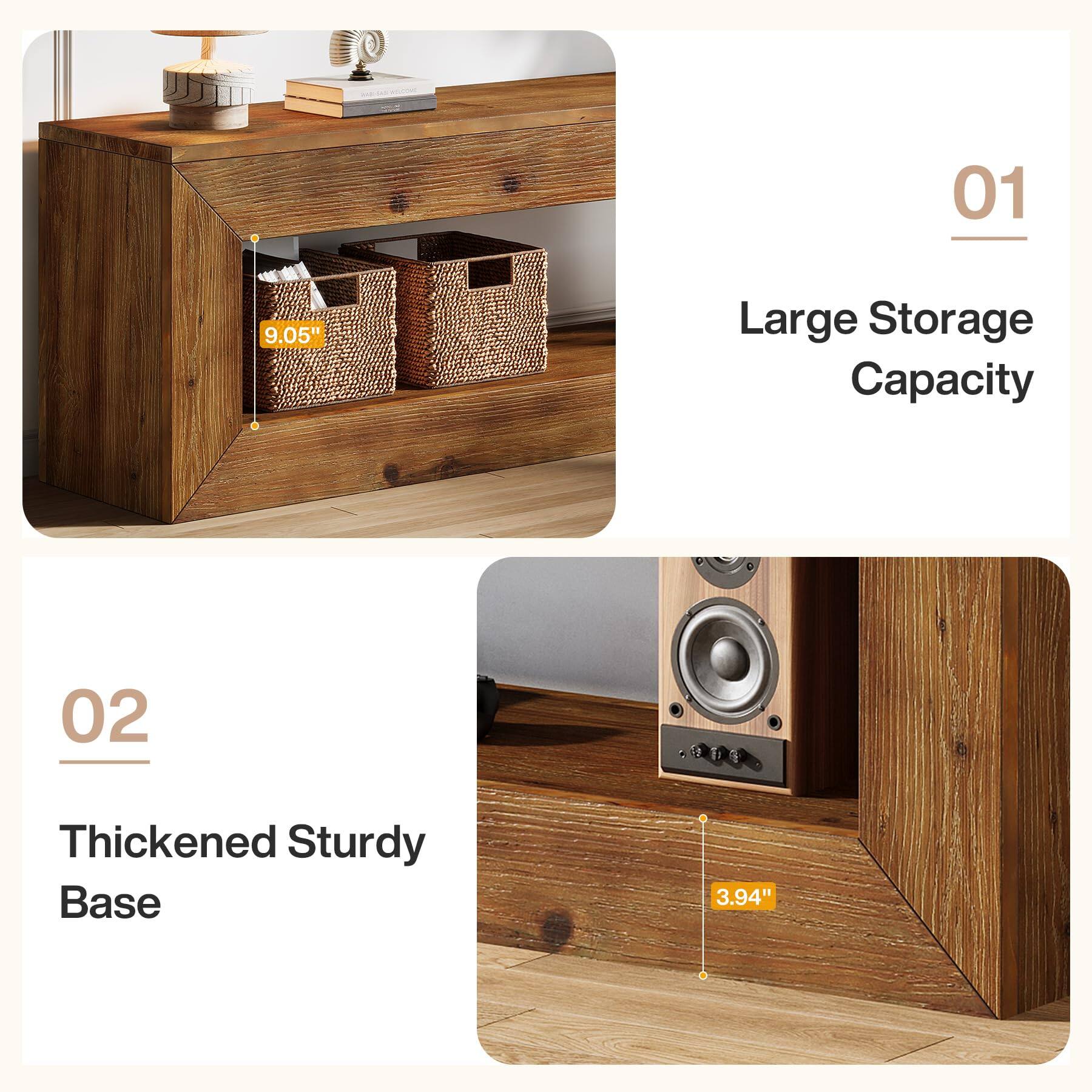 112 9.05"

01 Large Storage Capacity

02 Thickened Sturdy Base

3.94"