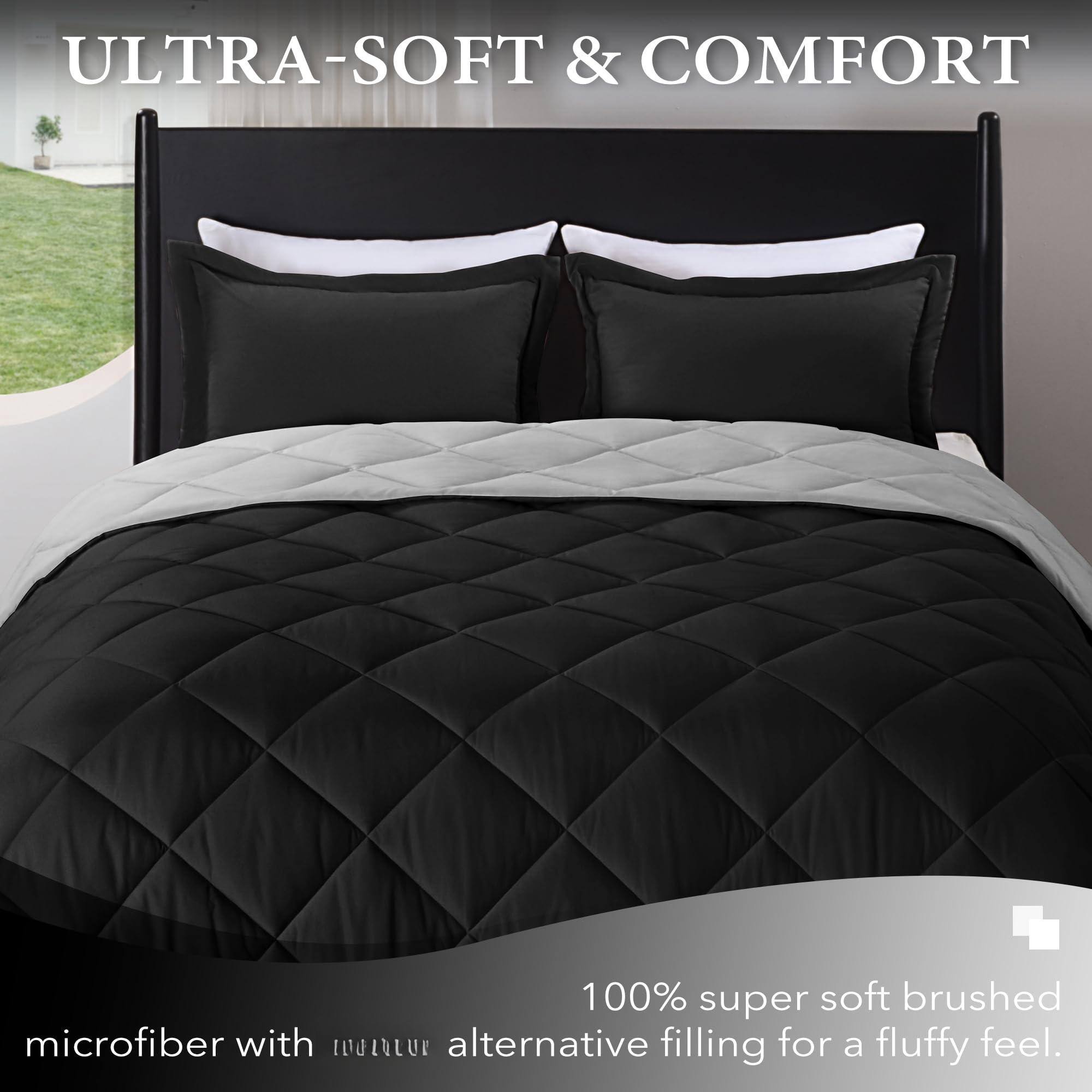 ULTRA-SOFT & COMFORT

100% super soft brushed microfiber with NOLQLUE alternative filling for a fluffy feel.