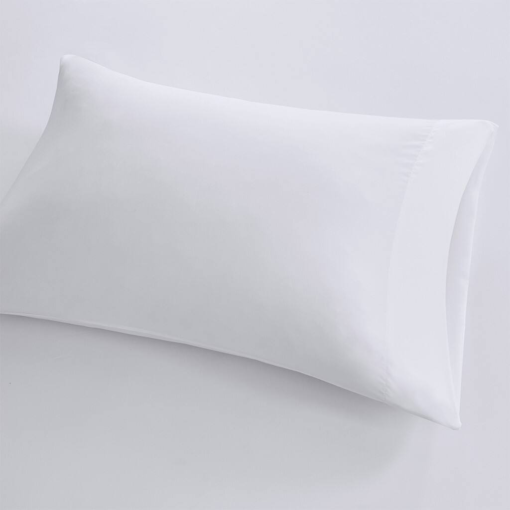 Alt View 3. Gracie Mills - Gracie Mills Thaddeus Cool Microfiber Sheet Set for All Night Comfort - White.
