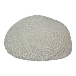 Contrast Inc. - 6 Inch Resin LED Brain Coral Accent Lamp Decorative Sea Table Light Nautical Home Decor - White