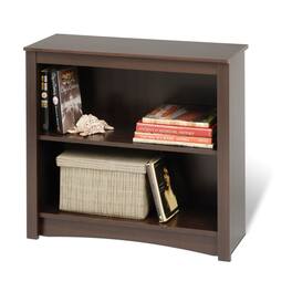 Prepac - 2-shelf Bookcase - Espresso