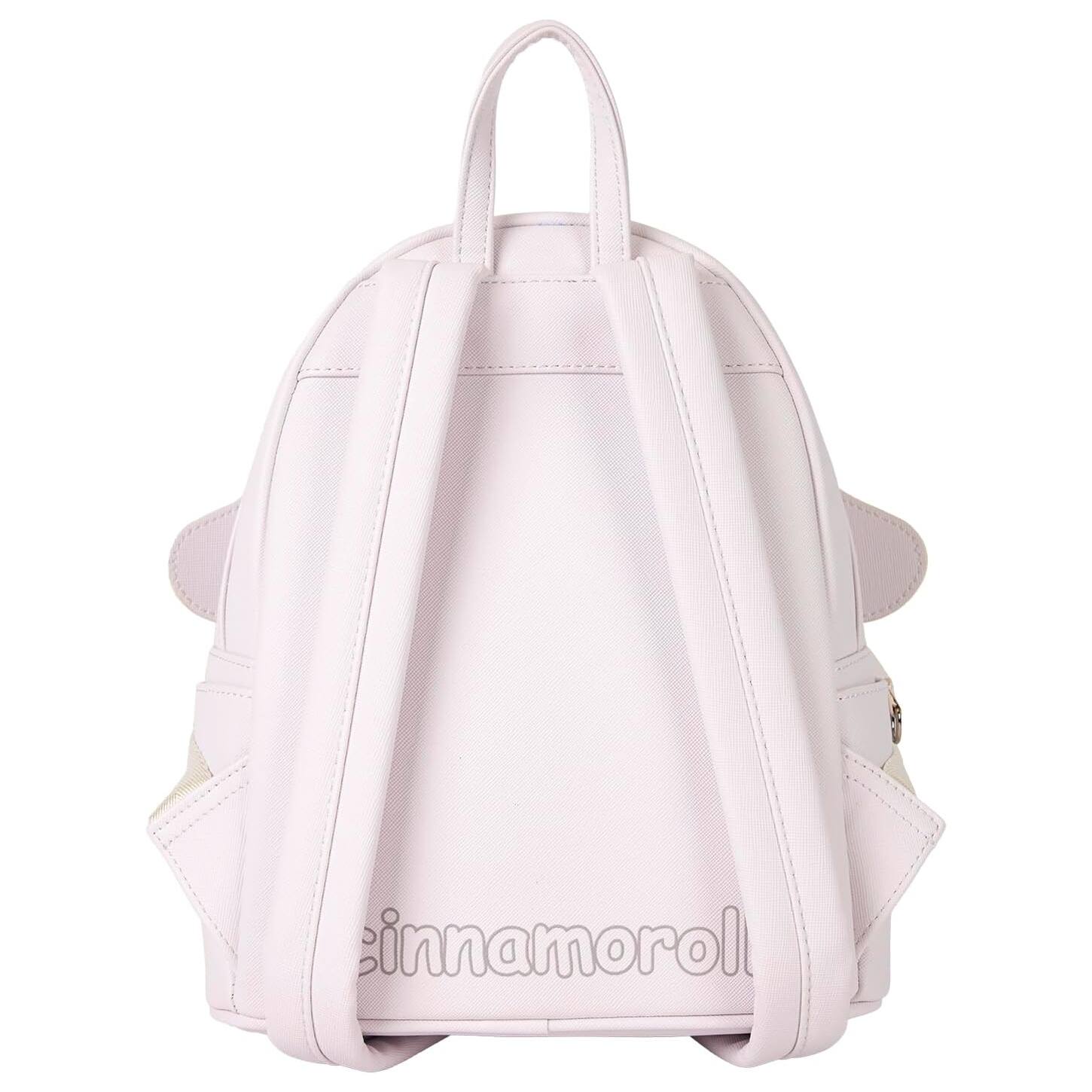 Alt View 4. LoungeFly - Loungefly Sanrio White Cinnamoroll Mini Faux Leather Backpack with front Pocket - Multicolored.