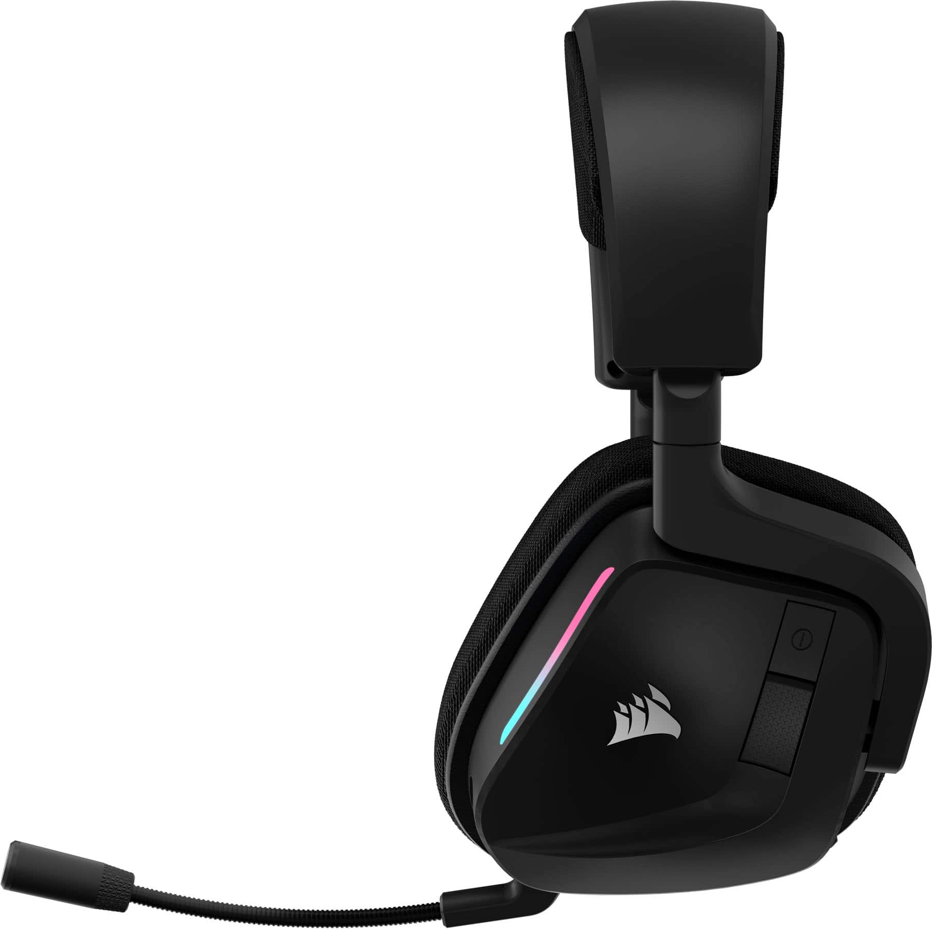 Alt View 6. CORSAIR - VOID v2 Wireless Gaming Headset for PC, PS5, PS4, Nintendo Switch, and Mobile - Carbon.