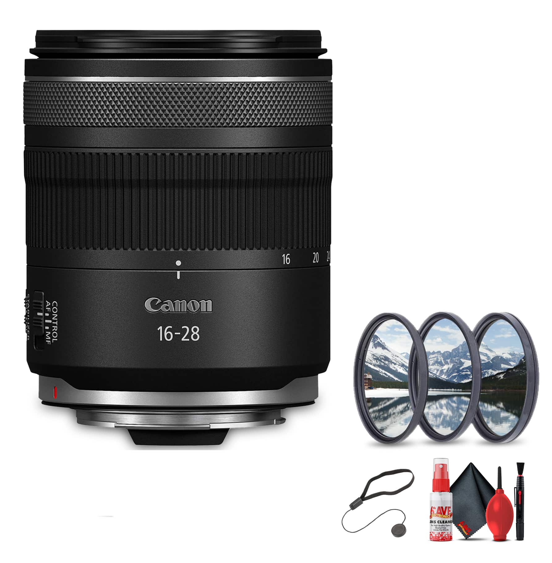 Canon - RF 16-28mm f/2.8 IS STM Zoom Lens (Canon RF) + More (International Version)