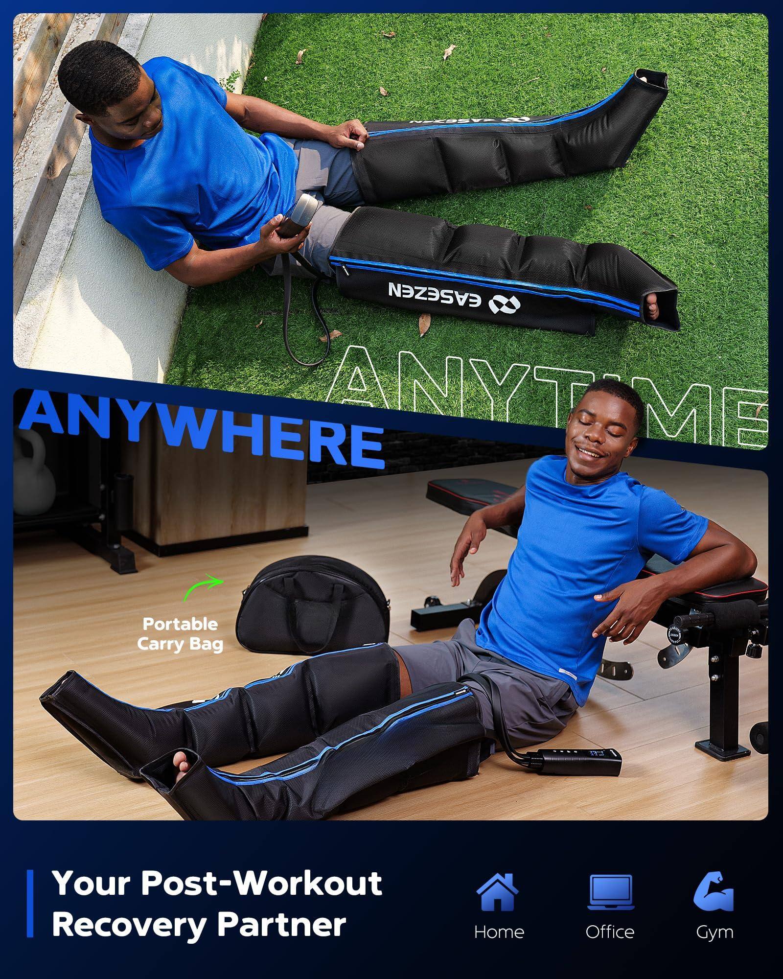 EASEZEN 8 ANYWHERE ANYTIME Portable Carry Bag O2 Your Post-Workout Recovery Partner Home Office Gym