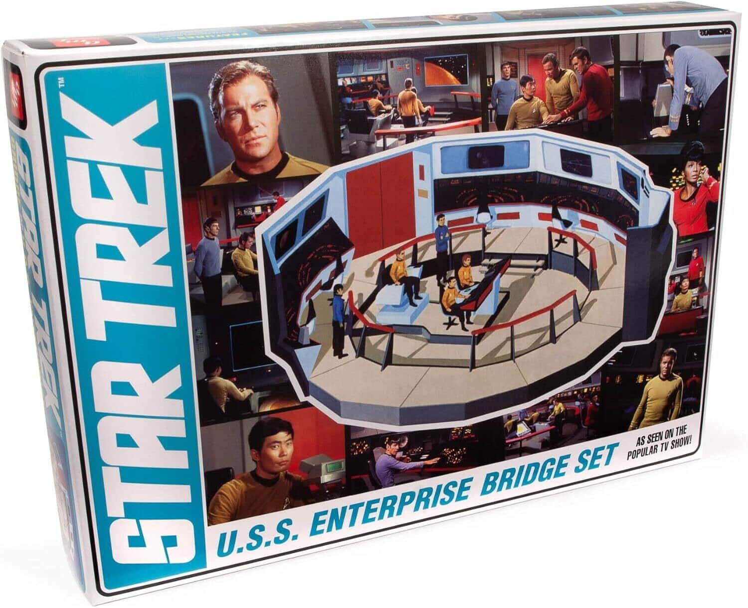 PopMarket - Star Trek U.S.S. Enterprise Bridge AMT Model Kit - COLLECTIBLES - Multicolor