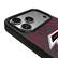 Alt View 2. Keyscaper - Atlanta Falcons Paisley iPhone Magnetic Bump Case - 16 Pro Max - Black.