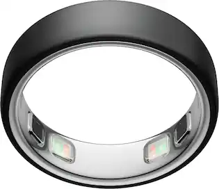 Oura - Ring 5 - Smart Ring & Fitness Tracker - Size Before You Buy with OR5 Sizing Kit - Size 10 - Stealth - (2026)