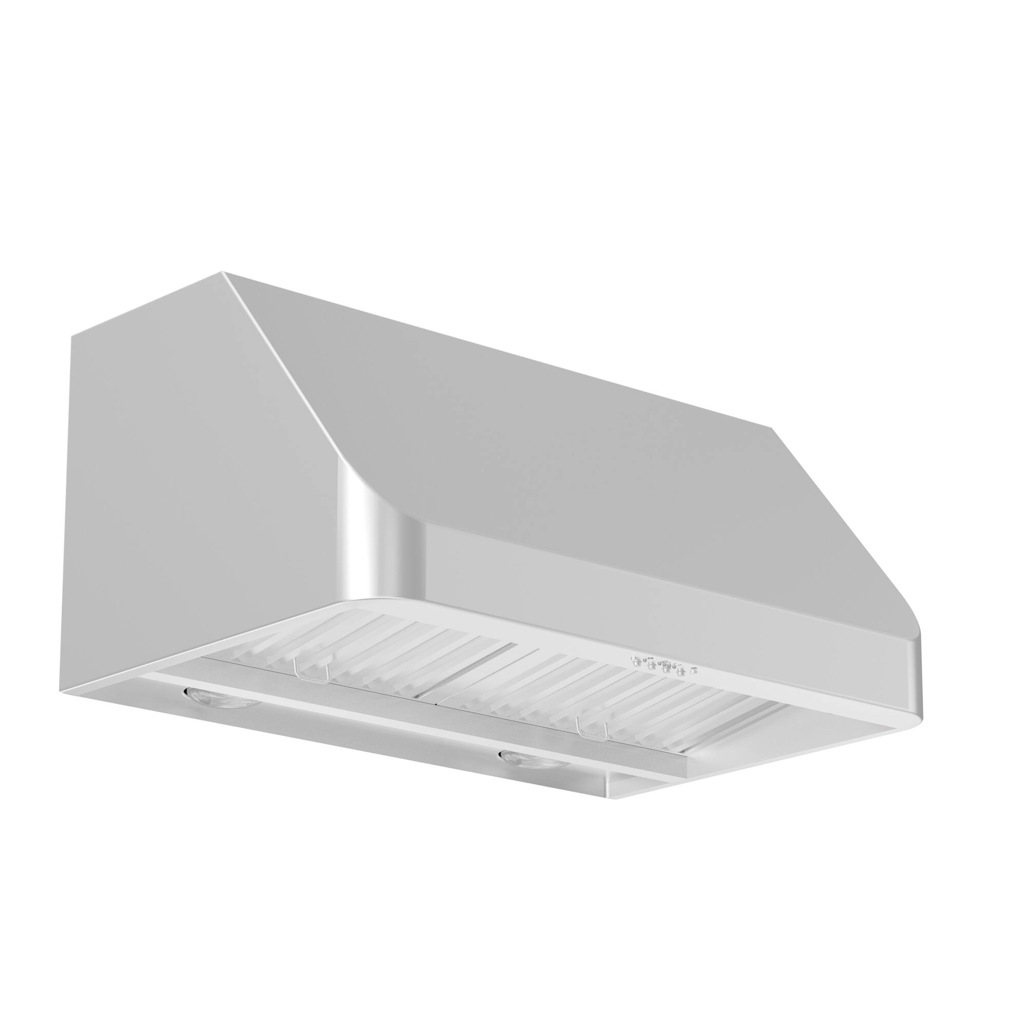 Alt View 1. ZLINE - 36" Convertible Vent Under Cabinet Range Hood in Stainless Steel - Brushed Stainless Steel.