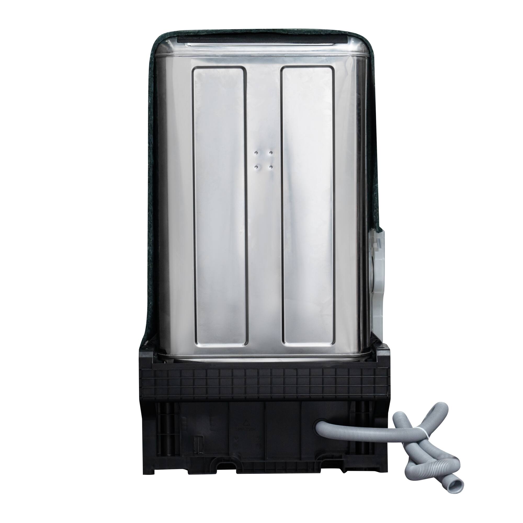 Alt View 8. Koolmore - 18 in. ADA Panel Ready with 8 Place Settings 52 DB Dishwasher in Stainless-Steel (KM-DW1852-PR) - Stainless-Steel and Black.