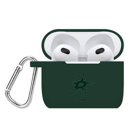 Artinian - Dallas Stars Debossed Silicone AirPods 3 Case Cover - Green