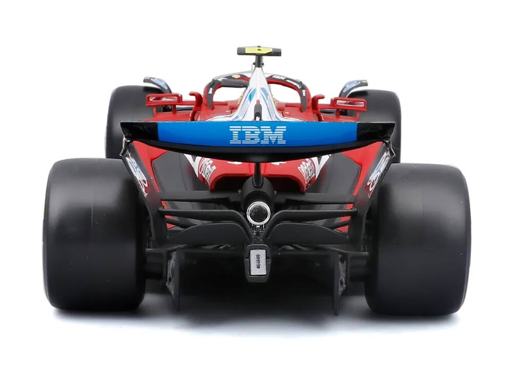 Alt View 4. Bburago - Ferrari SF-25 #44 Lewis Hamilton Formula One F1 World Championship (2025) "Formula Racing" 1/18 Diecast Model by Bburago.