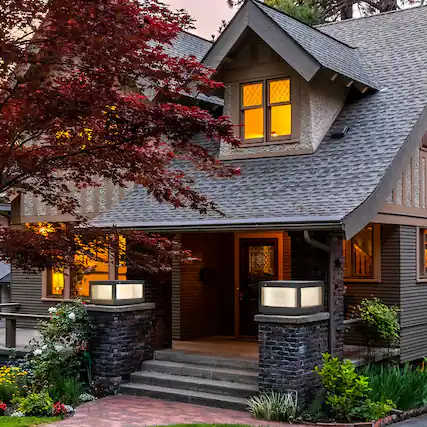 Front. APRILSOUL - 12 inch Black Solar Powered LED Post Cap Light Modern Outdoor LED Fence Light for Pathways Decks and Patios (2-Pack) - Black.