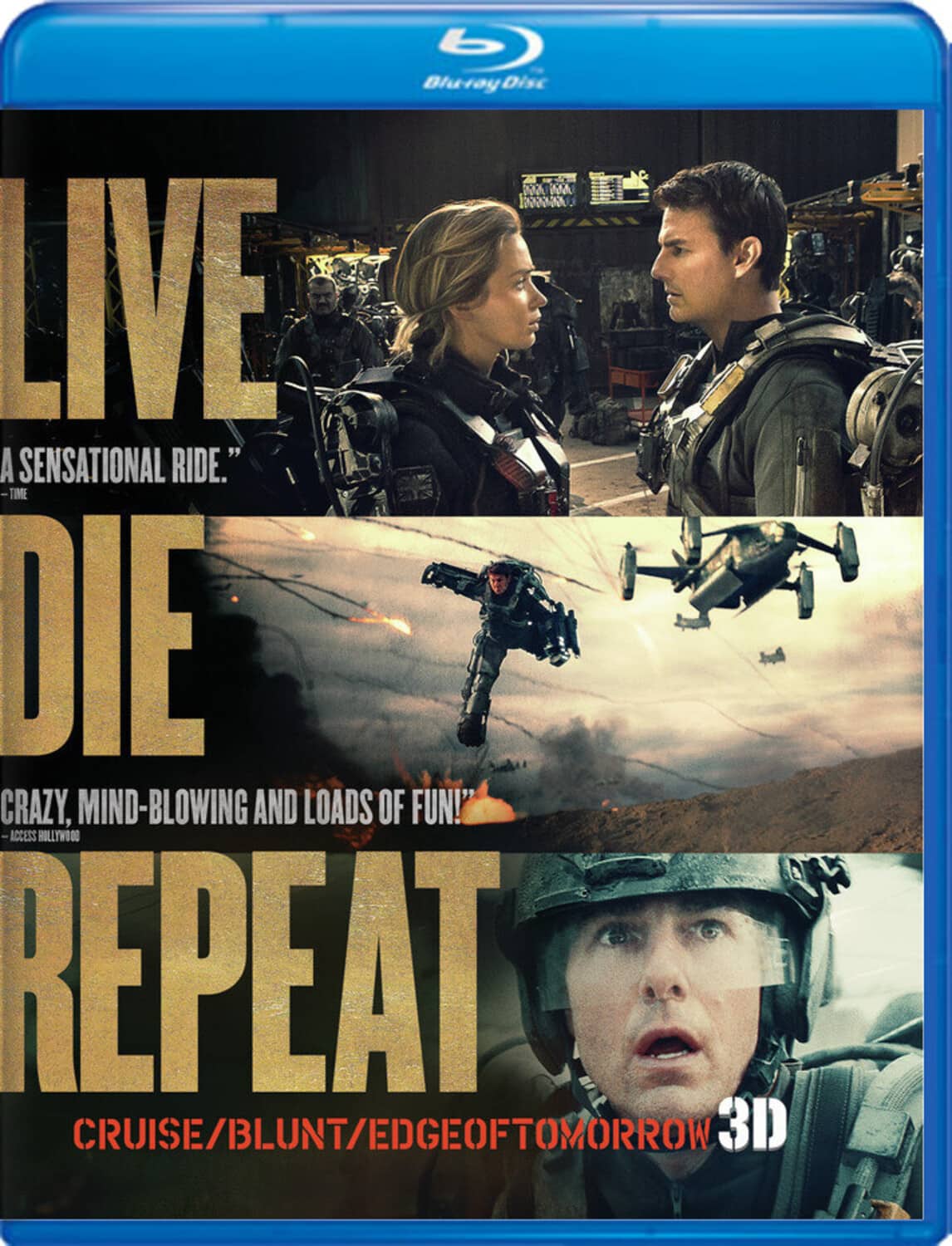 Live Die Repeat: Edge Of Tomorrow   - BLU-RAY price history on PriceWatchPro
