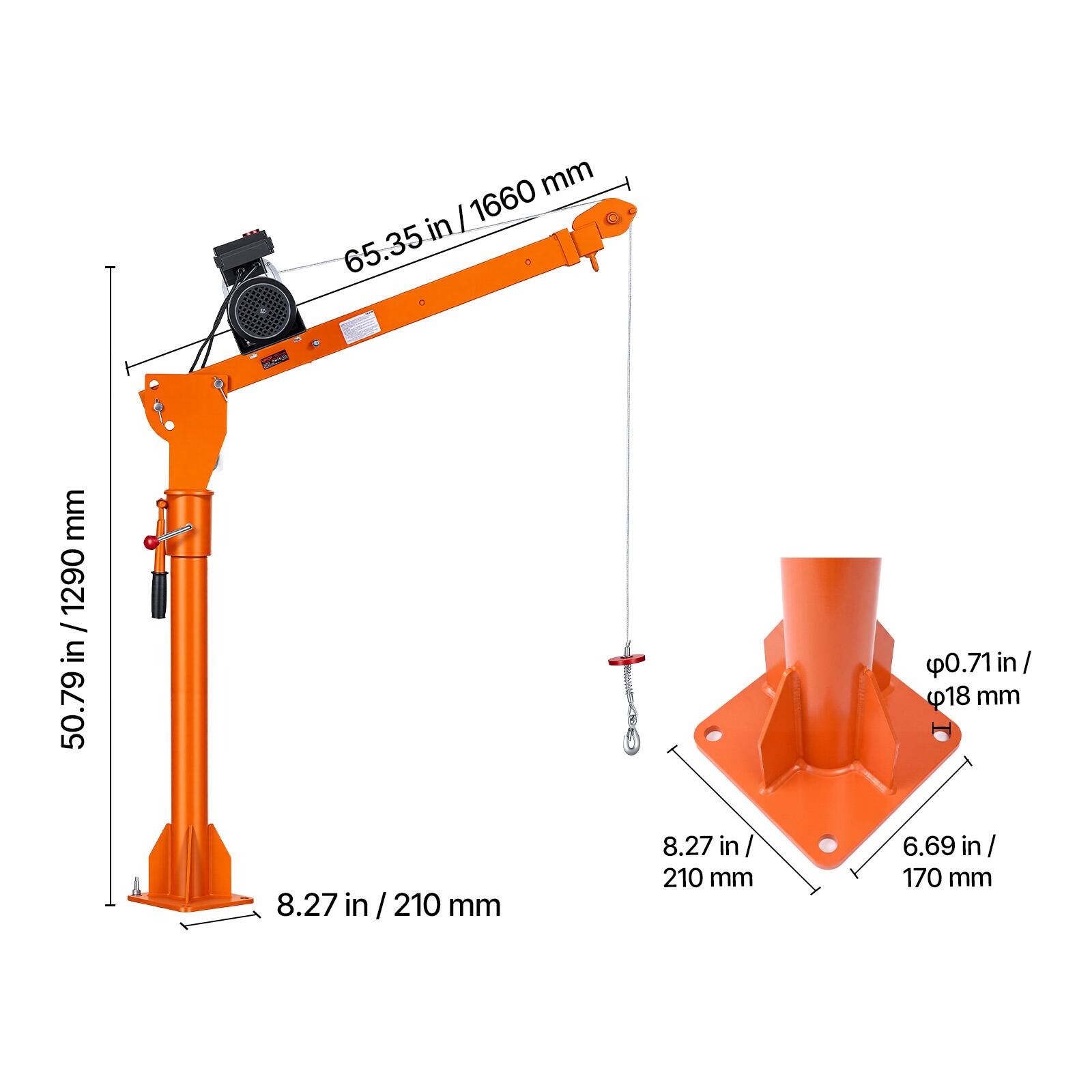 1660 mm in 65.35 in  
1290 mm in 50.79 in  
8.27 in / 210 mm  
0.71 in / 18 mm  
6.69 in / 170 mm