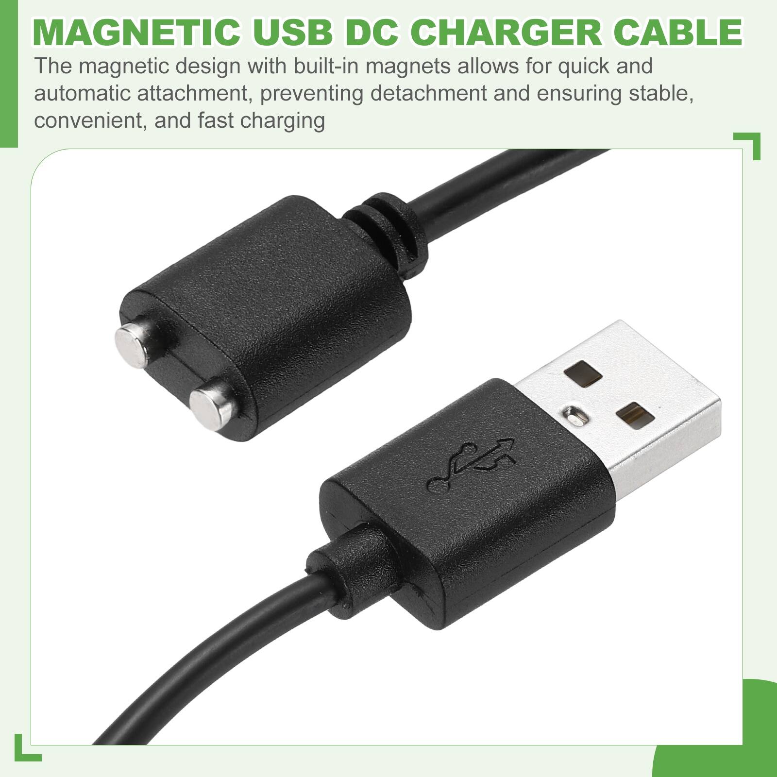 MAGNETIC USB DC CHARGER CABLE

The magnetic design with built-in magnets allows for quick and automatic attachment, preventing detachment and ensuring stable, convenient, and fast charging