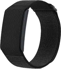 Front. Amazfit - Helio Strap - Fitness & Recovery Tracker - 10-Day Battery, 24/7 Health Tracking - No Subscription - Black.