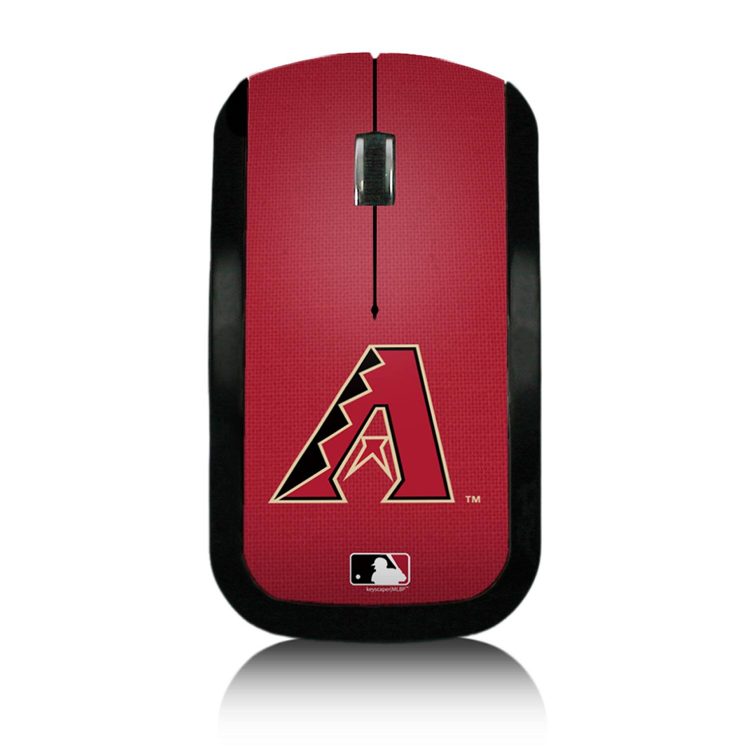 Front. Keyscaper - Arizona Diamondbacks Team Logo Wireless Mouse - Multicolor.