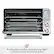 8 rack positions plus magnetic auto-eject to easily remove hot food & dishes