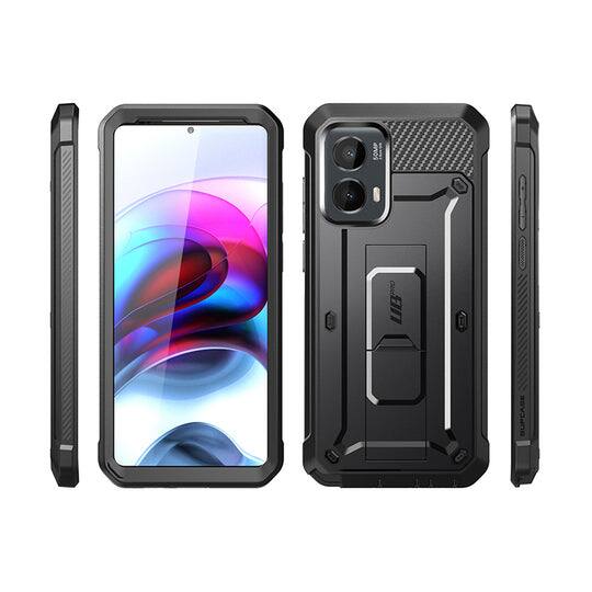 Alt View 6. SUPCASE - Unicorn Beetle Pro Rugged Holster Case for Moto G Stylus (2024) – Full-Body Protection with Kickstand & Belt Clip - Black.