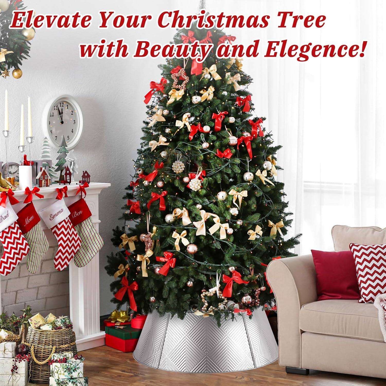Elevate Your Christmas Tree with Beauty and Elegance!

Dad  
Mom  
Emma  
Ben