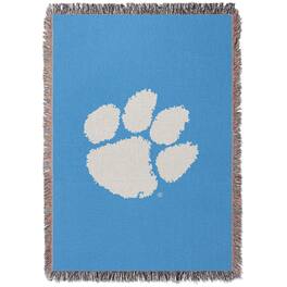 Chad & Jake - Clemson Tigers Woven Blanket - Blue