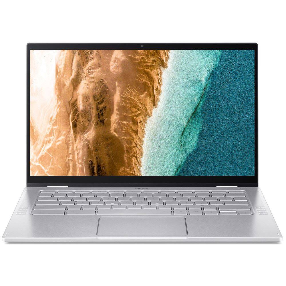 Front. Acer - Chromebook Spin 514 - 14" Intel Core i3-1110G4 8GB 128GB SSD ChromeOS | CP514-2H-39R7 | NX.AHBAA.009.