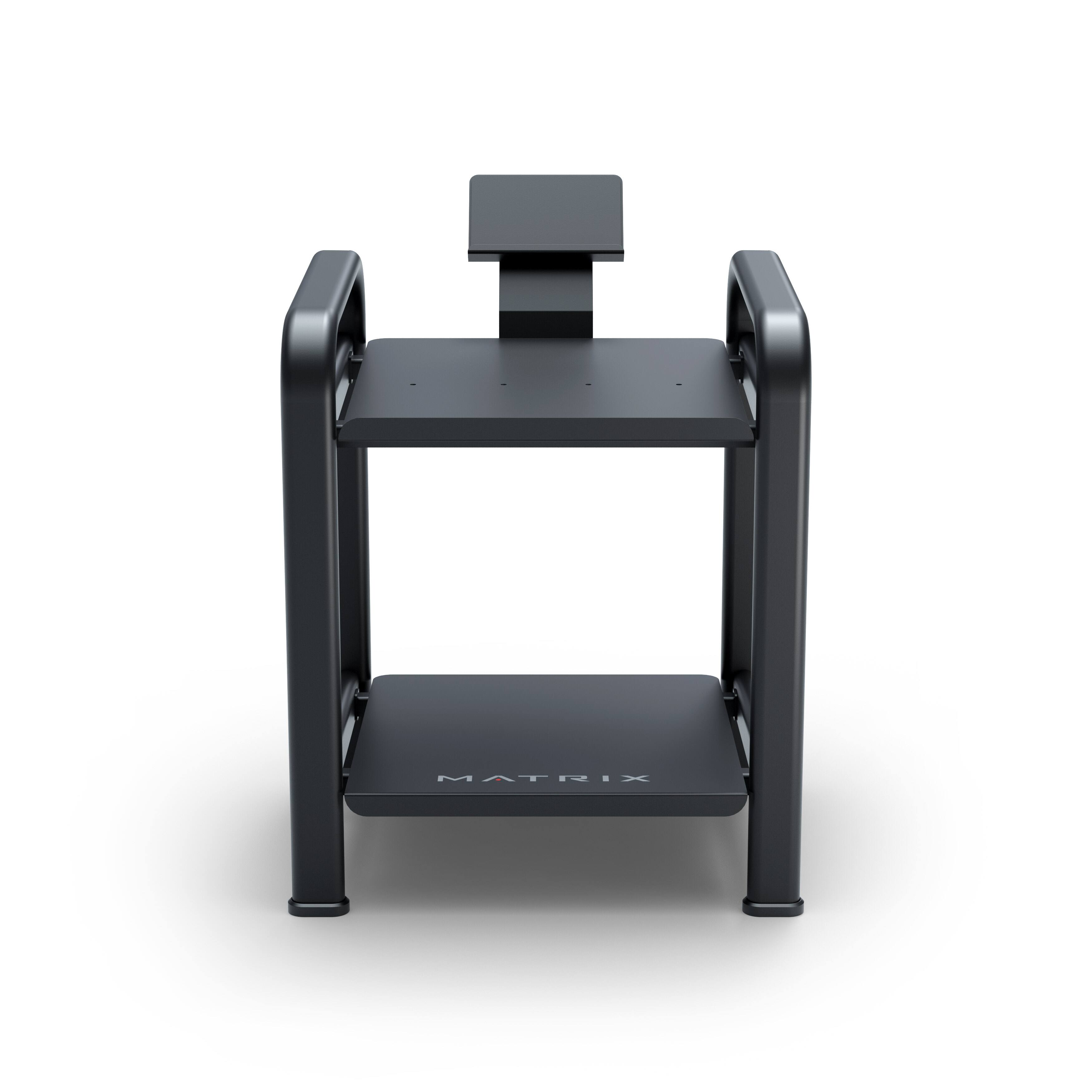 Angle. Matrix - Dumbbell Storage Rack - Black.