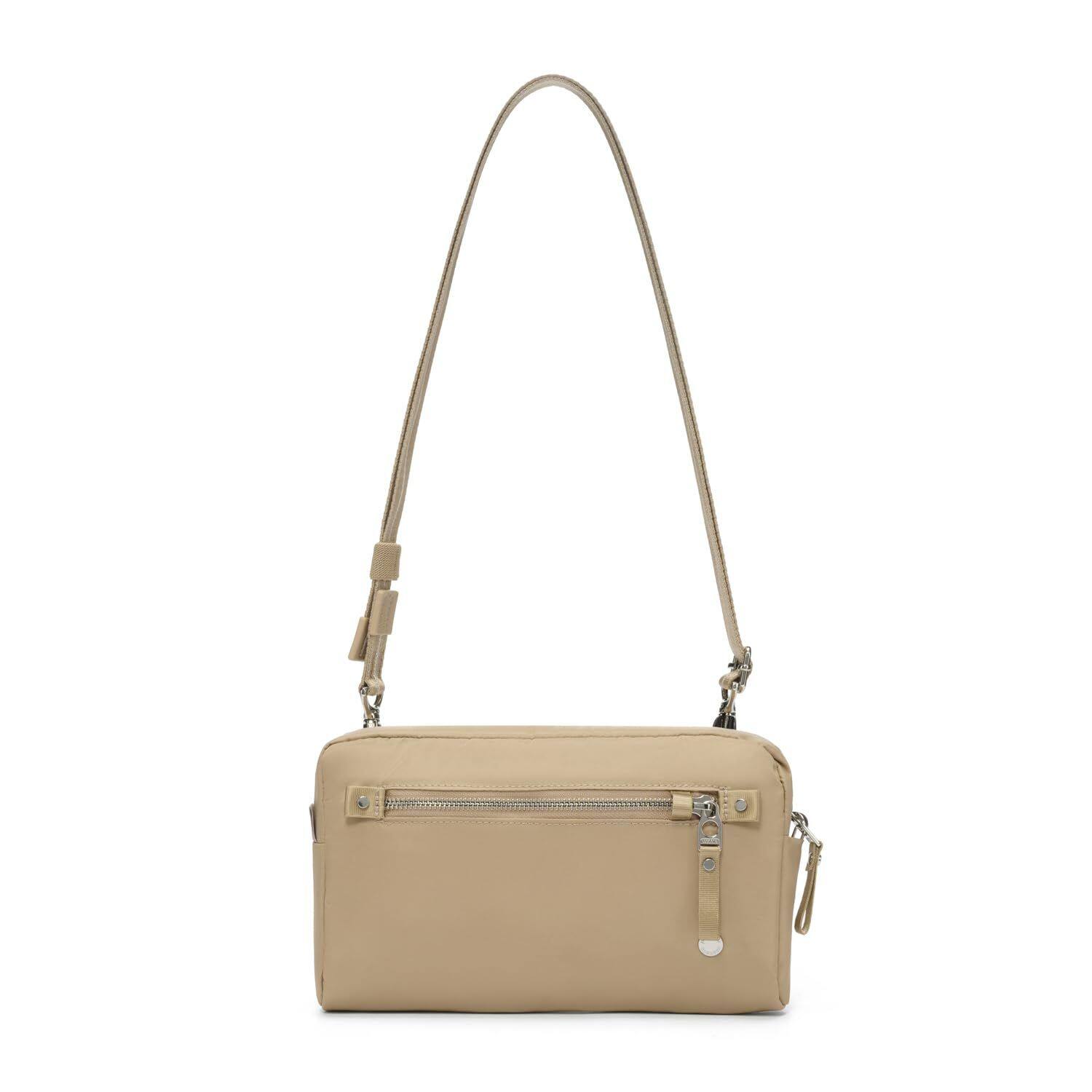 Angle. Pacsafe - W 3-in-1 Sling, Taupe - Taupe.