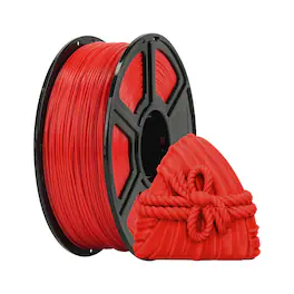 Flashforge - ASA Filament 1.75mm 3D Printer Filament 1kg (2.2lbs) Spool, Dimensional Accuracy +/- 0.02mm - Traffic Red