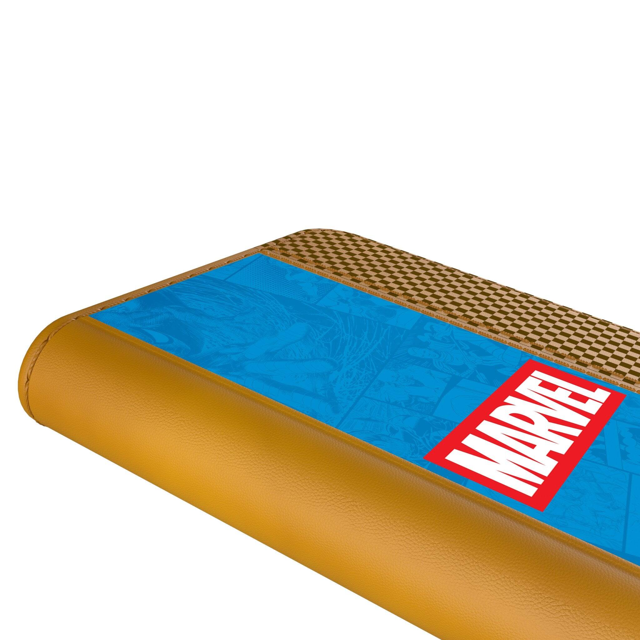 Alt View 1. Keyscaper - Marvel Logo Folio Phone Case - Apple iPhone 14 Plus - Marvel.