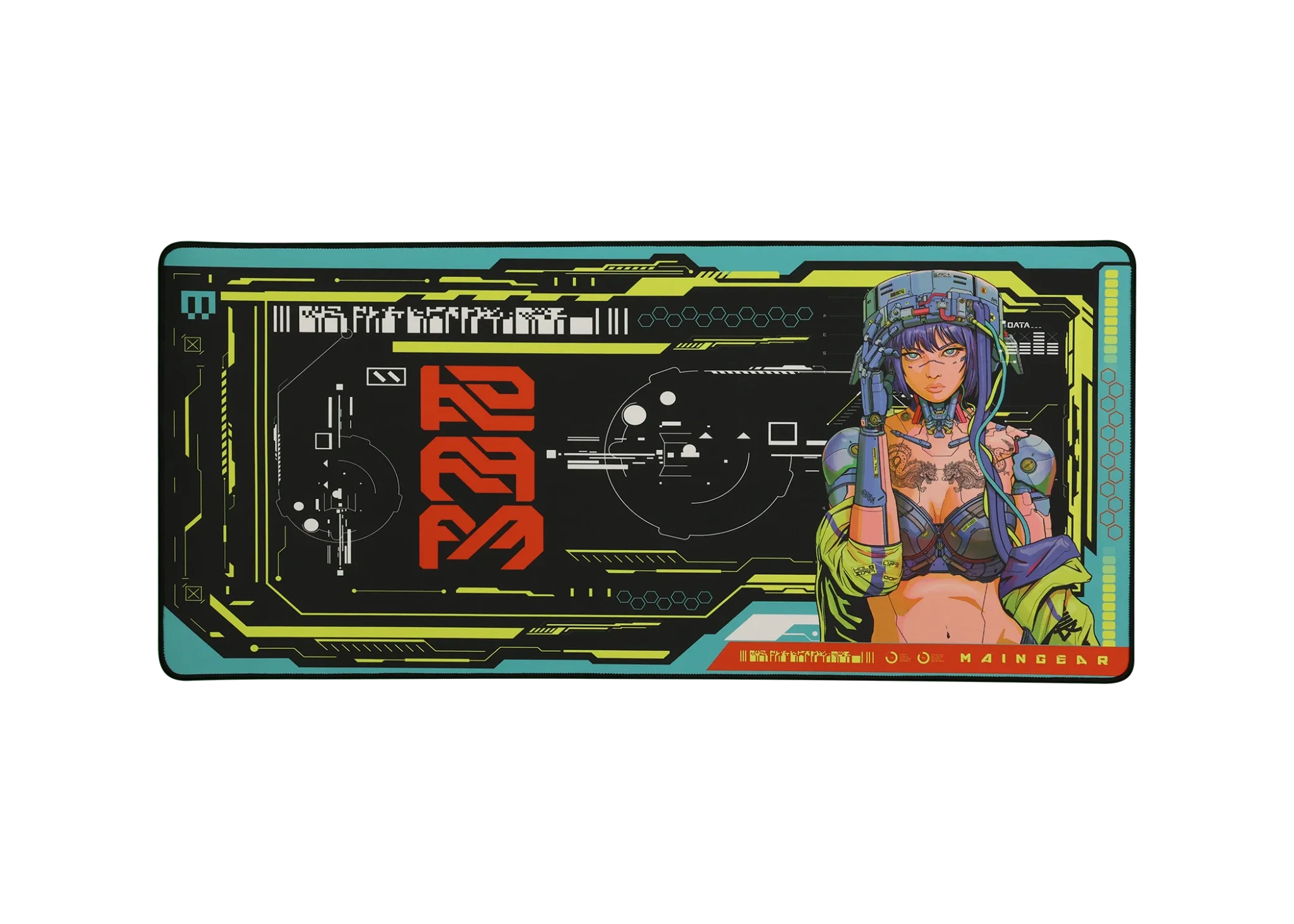 MAINGEAR - "Machina" Mouse Mat - multicolored