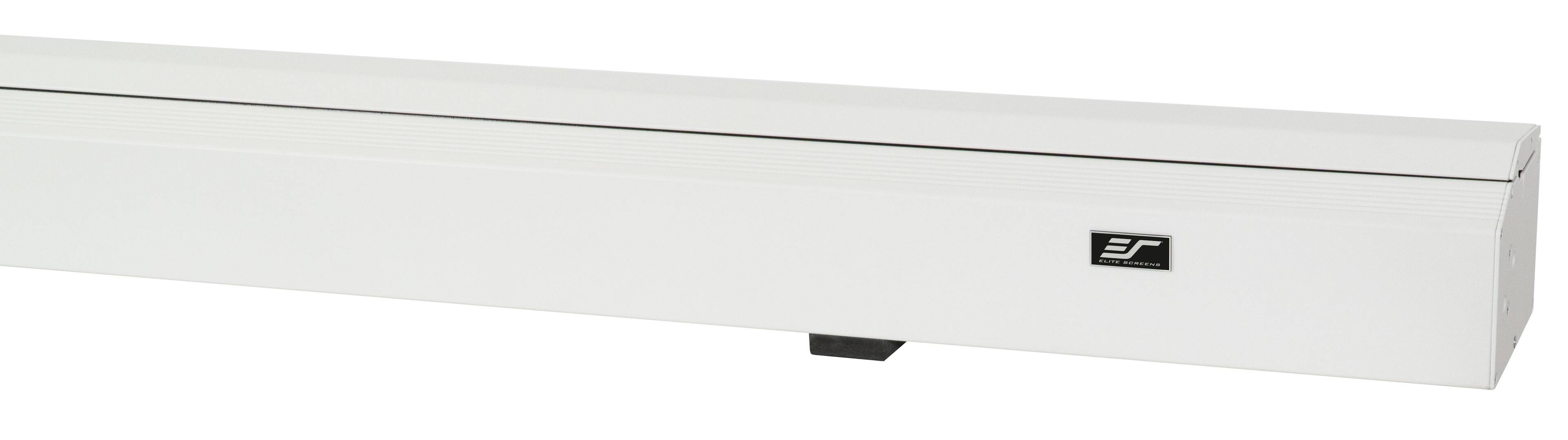 Alt View 5. Elite Screens - Kestrel Tab-Tension 2 CLR®,101" D,16:9 Ceiling Light Ultra-Short Throw Electric Floor-Rising Screen FTE101XH3-CLR - White.