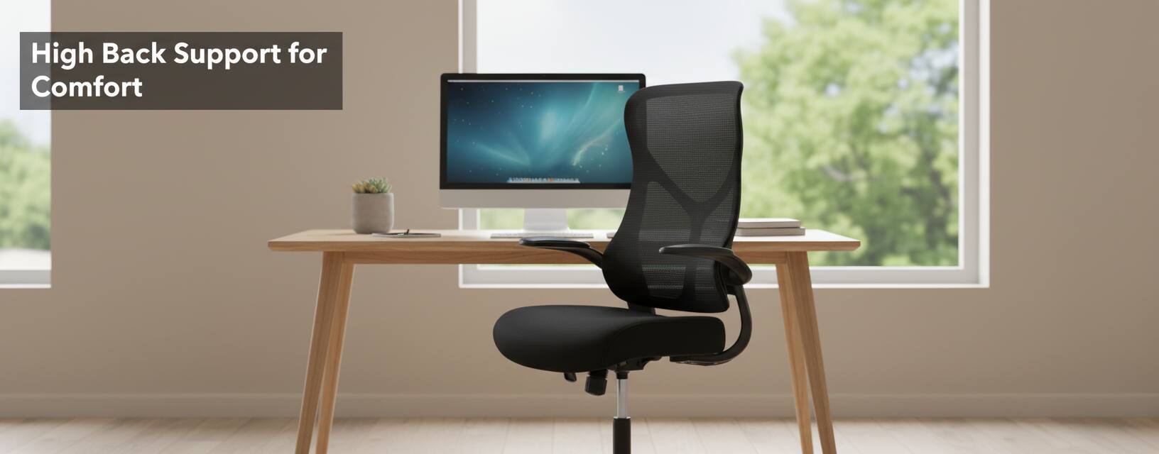 High Back Support for Comfort