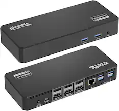plugable - DisplayLink PLs WPH Dpta K 1 USB 2.0 USE 2.0
snam DisplayLink plugable 2.0 LOS 0 20V75A B 100W
3 DISPLAY - HOM DispoyPlt 2 EISPLAY - HONE
DisplayPort &