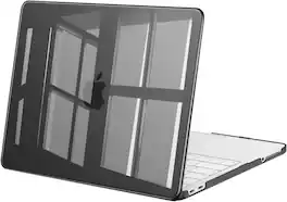 mosiso - Protective Hard Shell Case for MacBook Neo 13 inch Model A3404 (2026) - Crystal Black