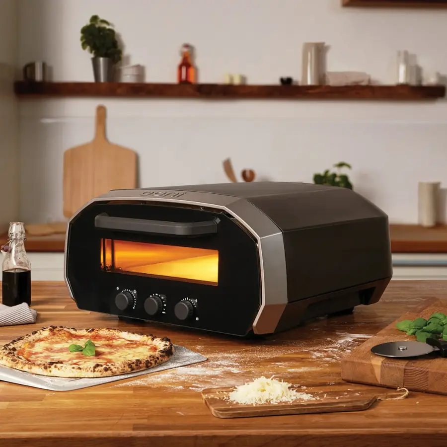 Alt View 17. Ooni - Volt 12 Electric Indoor Pizza Oven - Black.
