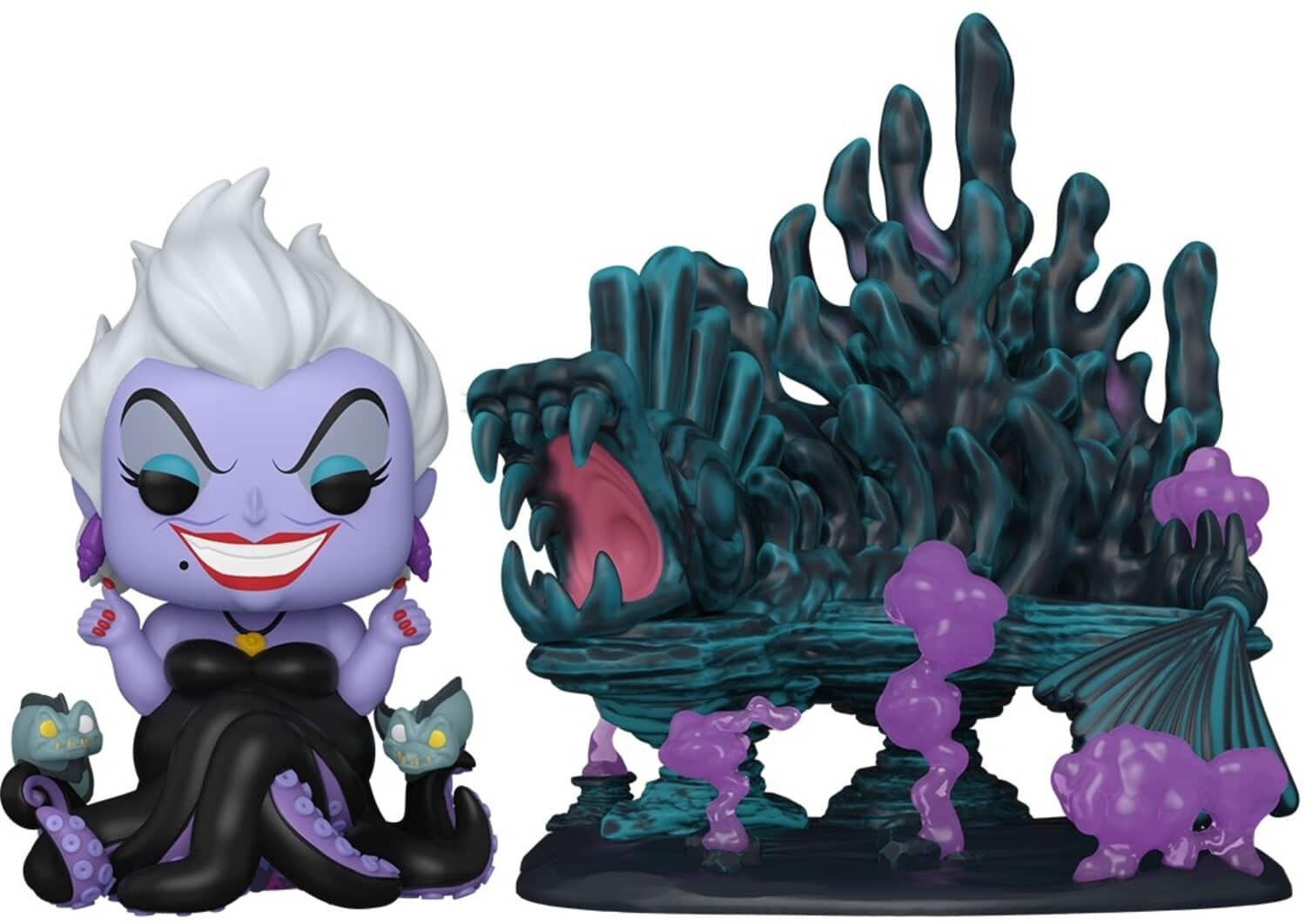FUNKO POP! Town: Villains - Ursula & Ursula's Lair - COLLECTABLES - Multicolor