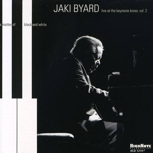 Jaki Byard - A Matter Of Black and White   - COMPACT DISCS [CD] price history on PriceWatchPro